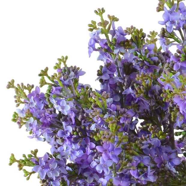 Lilac Arrangement in Glass - Purple