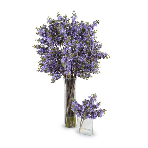 Lilac Arrangement in Glass - Purple