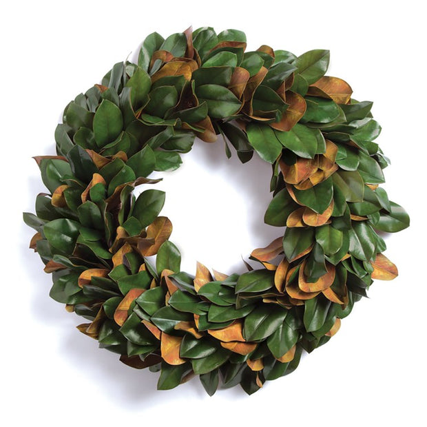 Grand Magnolia Leaf Wreath - 24"