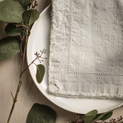 Delilah Frayed Edge Napkin- Moonstruck