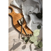 Delilah Frayed Edge Napkin- Moonstruck