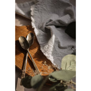 Delilah Frayed Edge Napkin- Moonstruck