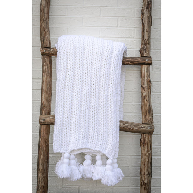 Anacapa Oversized Throw- White