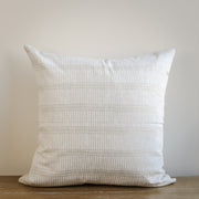 Matches Chalk Linen Pillow