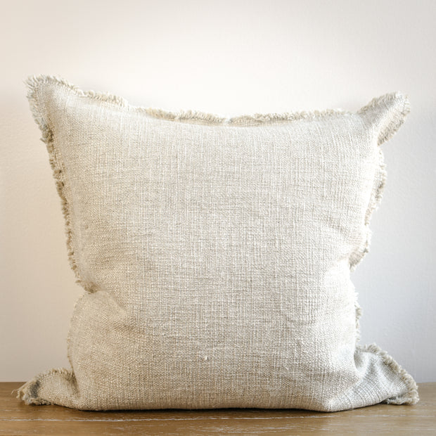Selena Linen Pillow- Natural