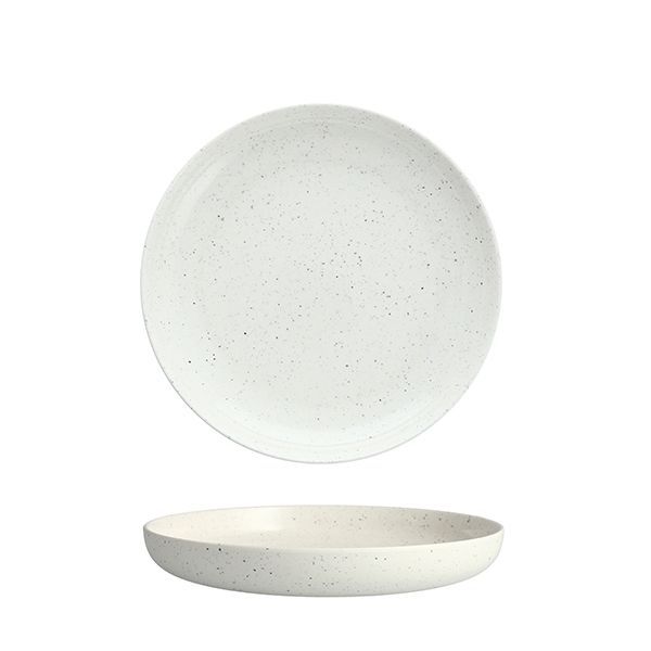 Camp White Coupe Plate