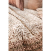 Brea Handmade Block Print Floral Quilt