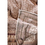 Brea Handmade Block Print Floral Quilt