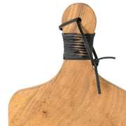 Eugene Rifle Serving Board, Leather Handle Set