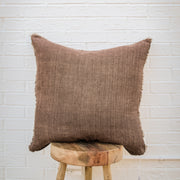Lana Linen Pillow - Mocha