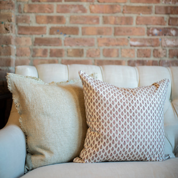 Sula Rose Linen Pillow
