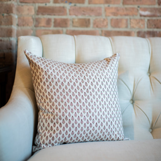 Sula Rose Linen Pillow