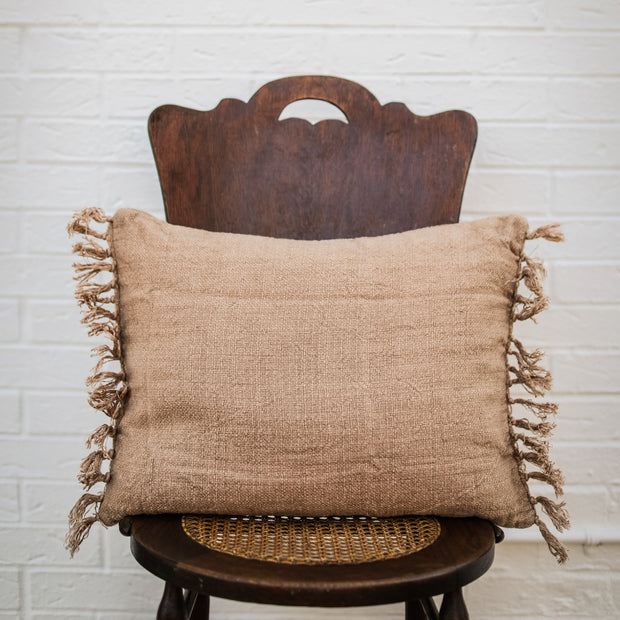 Warren Linen Parchment Pillow- 16x20"