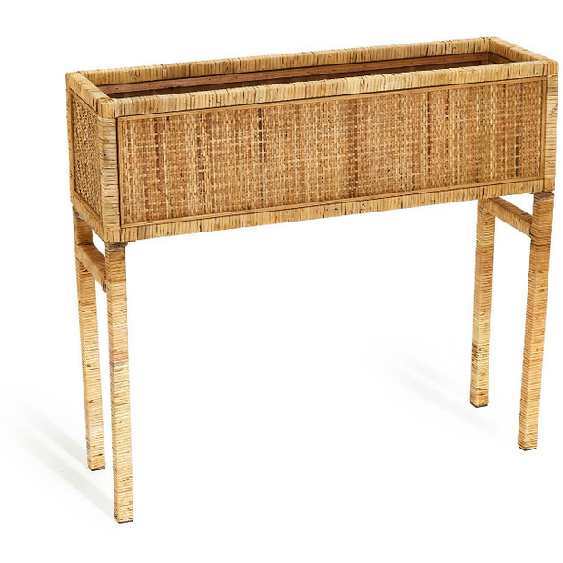 Rattan Table Planter