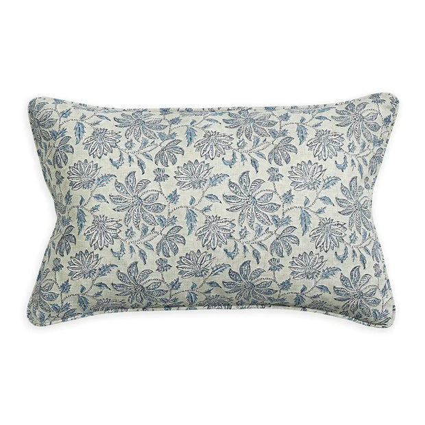 Uluwatu Tahoe linen cushion 35x55cm