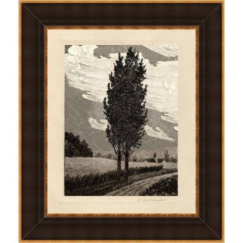 Cypress Tree 2 - (22"W x 26"H)