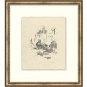 Etching Collection 9 (17.75"w x 19.75"h)