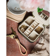 Woven Leather Keychain