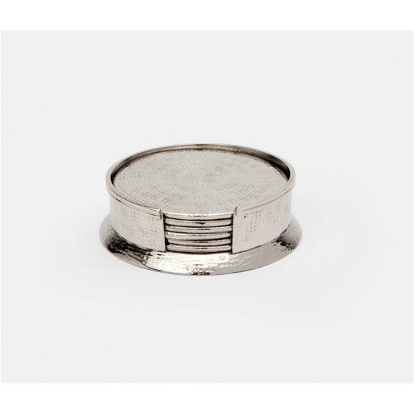 S/6 - Winsford Shiny Brass Coasters